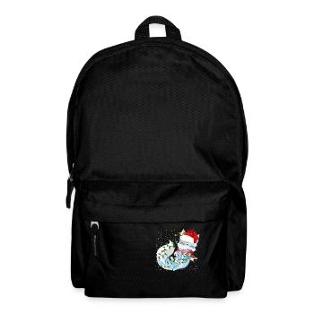 Niedliches Polarfuchs-Geschenk - Rucksack - Schwarz - Vorne