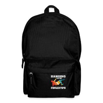 Klettern Bouldern - Rucksack - Schwarz - Vorne