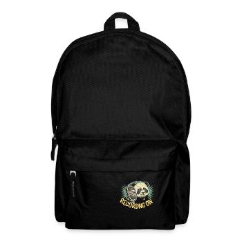 Podcast Panda - Rucksack - Schwarz - Vorne
