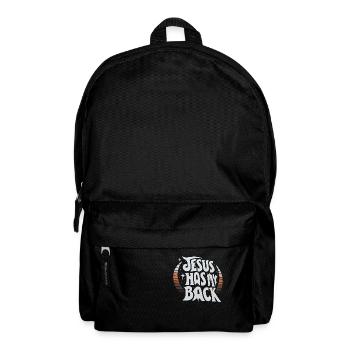 Jésus est là pour moi 23 - Sac à dos - noir - Devant