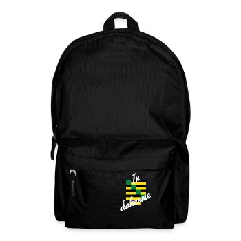 In Sachsen daheeme - Rucksack - Schwarz - Vorne