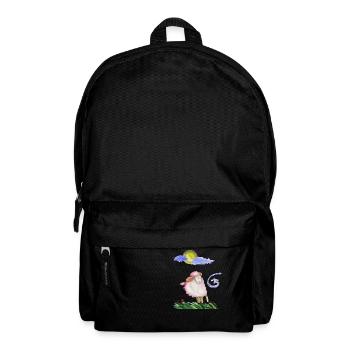Schaf im Wind - Rucksack - Schwarz - Vorne