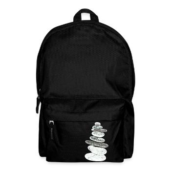 Stones Gray - Rucksack - Schwarz - Vorne