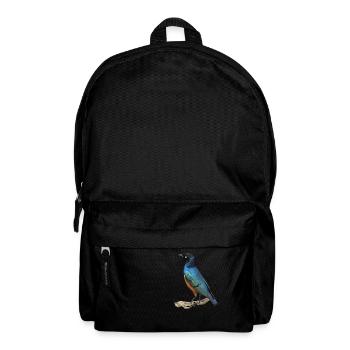Shining Star - Bird - Africa - Kenya - Safari - Backpack - black - Front