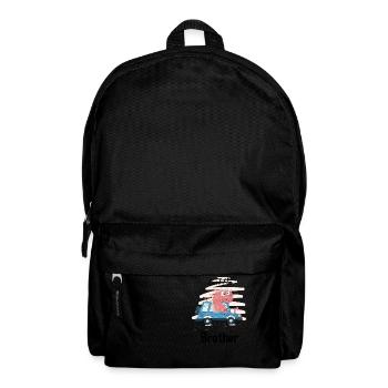 Little Brother - petit frère - Cadeau - Sac à dos - noir - Devant