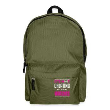 Regarder mon mari - Sac à dos - vert olive - Devant