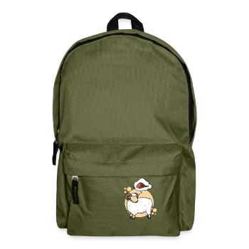 Carnivorous sheep - Backpack - olive green - Front