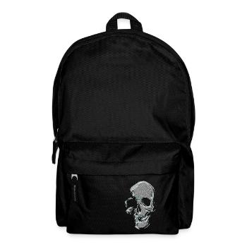 Totenkopf - Rucksack - Schwarz - Vorne