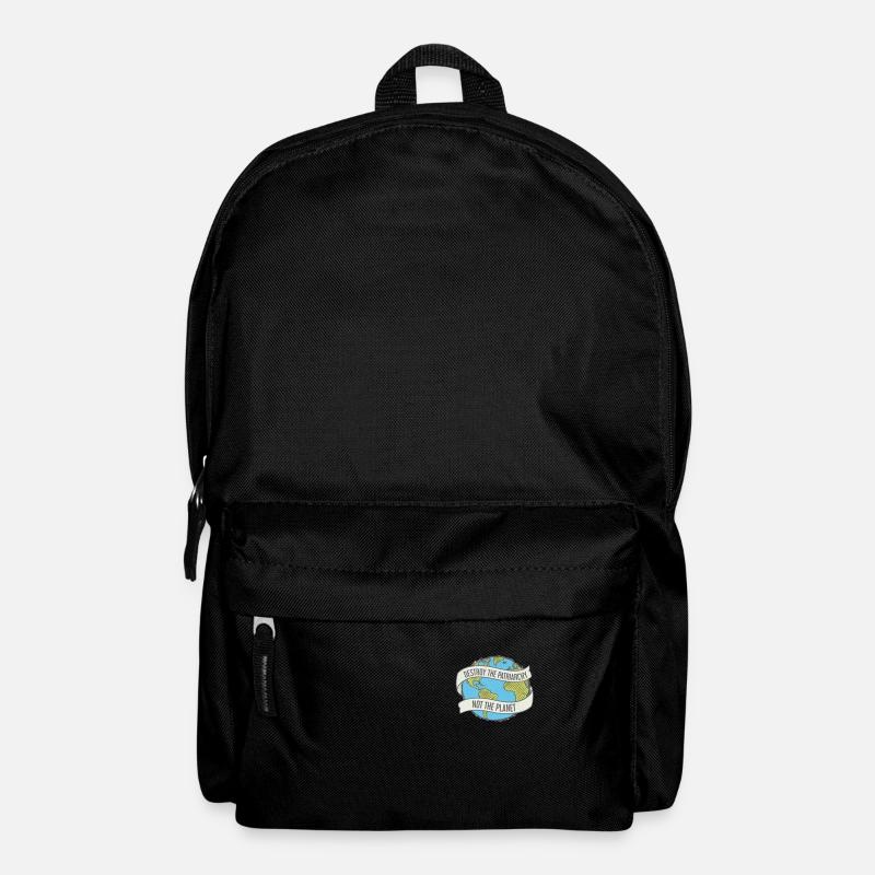 DESTROY THE PATRIARCHY NOT THE PLANET - Rucksack - Schwarz