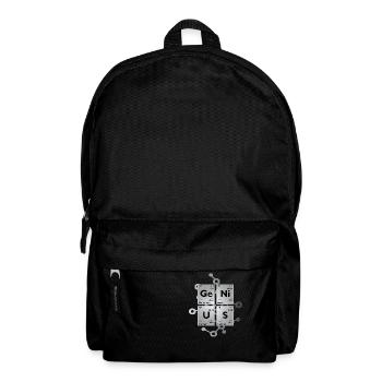 GENIUS Periodensystem in grey shadow - Rucksack - Schwarz - Vorne