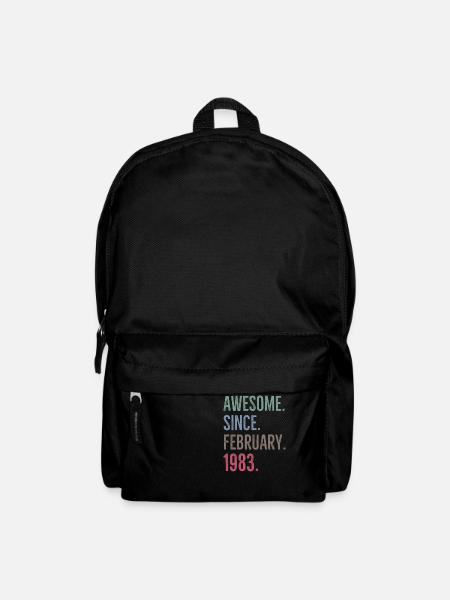 Awesome seit Februar 1983 - Rucksack - Schwarz