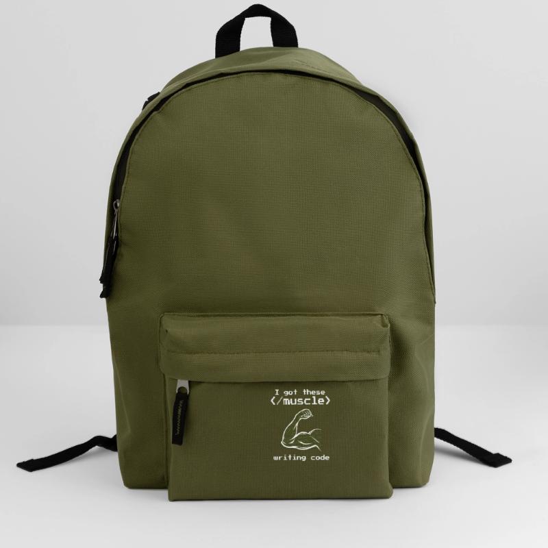 J’ai eu ces codeurs de programmeur de code d’écriture musculaire Sac à dos