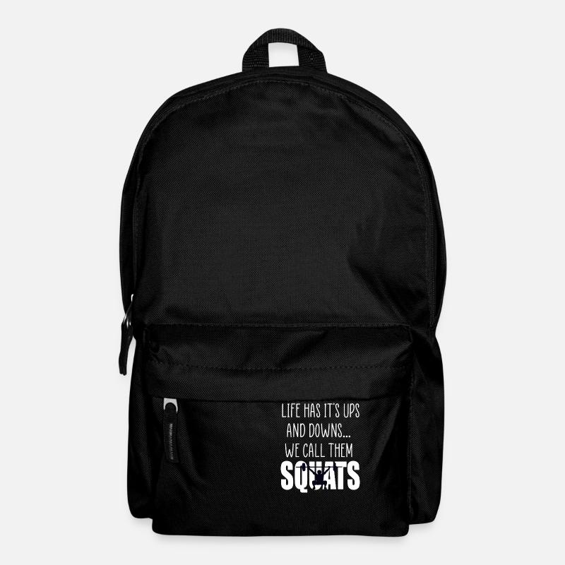 Squats Gym Angebot - Rucksack - Schwarz
