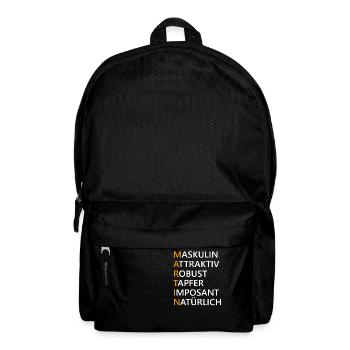Martin Name Geschenk - Rucksack - Schwarz - Vorne