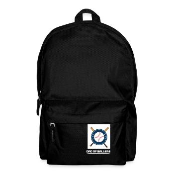 Vater von Ballers Baseball Fan Vater Ballers Softb - Rucksack - Schwarz - Vorne