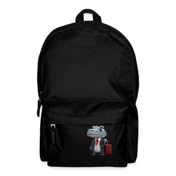 Business crocodile - Backpack - black - Front