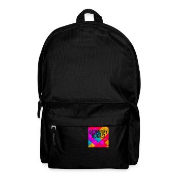 Geometry Rocks Funny Math Teacher - Rucksack - Schwarz - Vorne