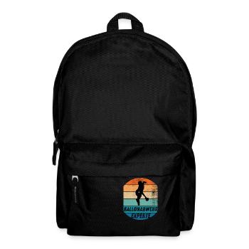 Ballonabwehrexperte - Rucksack - Schwarz - Vorne