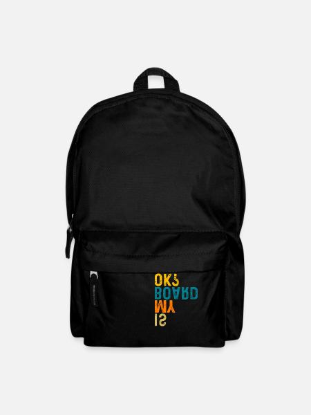 Skateboarder Is My Board OK ? Skateboard Skater - Backpack - black