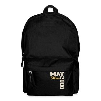 May 2000 Birthday May 2000 Gift May 2000 May - Backpack - black - Front