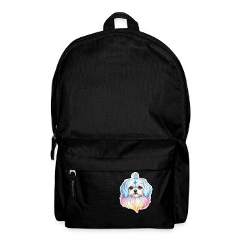 Malteser Wasserfarben - Rucksack - Schwarz - Vorne