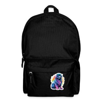 Newfoundland Watercolors - Backpack - black - Front