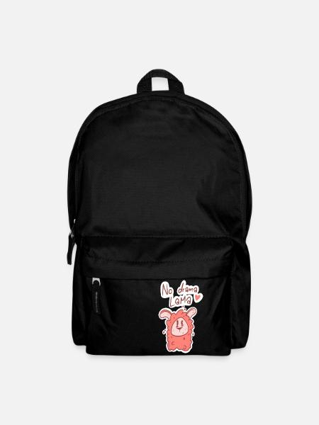 Relaxed and carefree with the "No Drama Lama"-T - Backpack - black