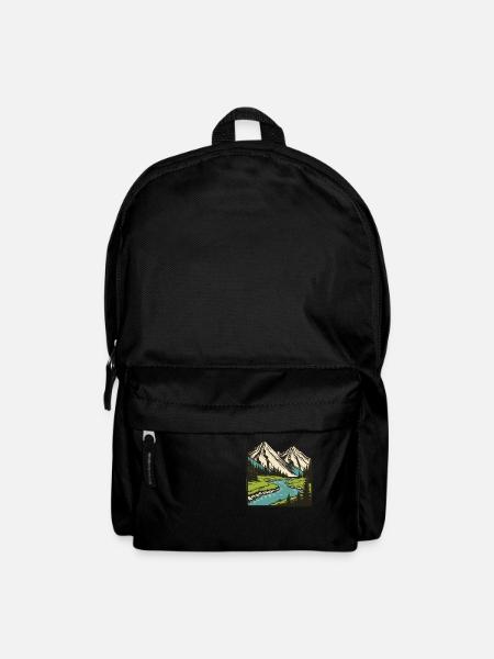Nature landscape - Backpack - black