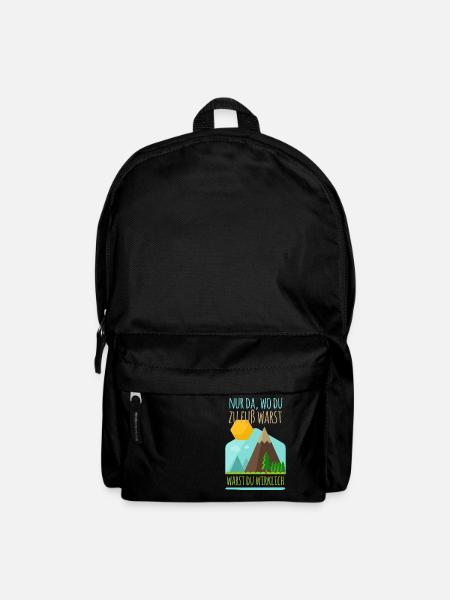 Hiking - Only where you were on foot you really - Backpack - black