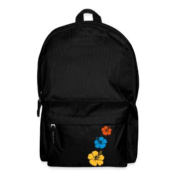 hibiscus tahiti 3 - Backpack - black - Front