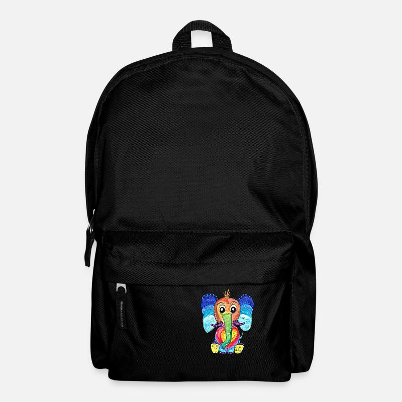 Happy Elephant - Sac à dos - noir