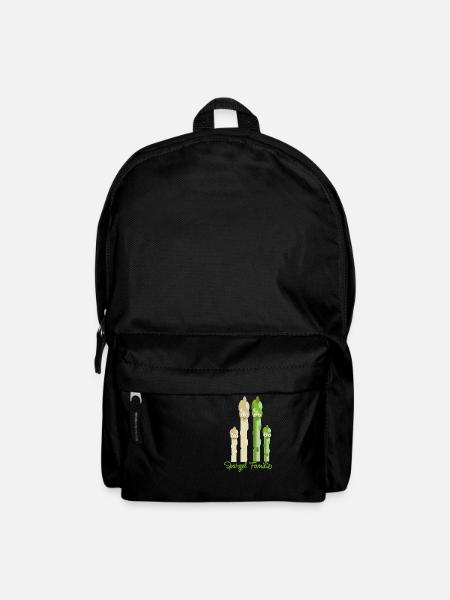 spargel familie,spargel,weisser spargel,familie - Rucksack - Schwarz