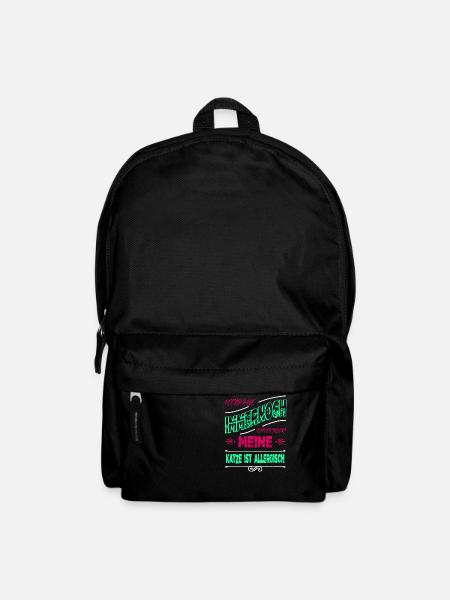 witzig spruch seekatze bday perserkatze lustig - Rucksack - Schwarz