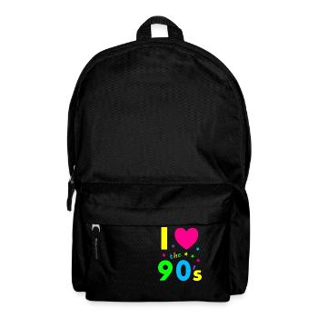 I love the 90's - Backpack - black - Front