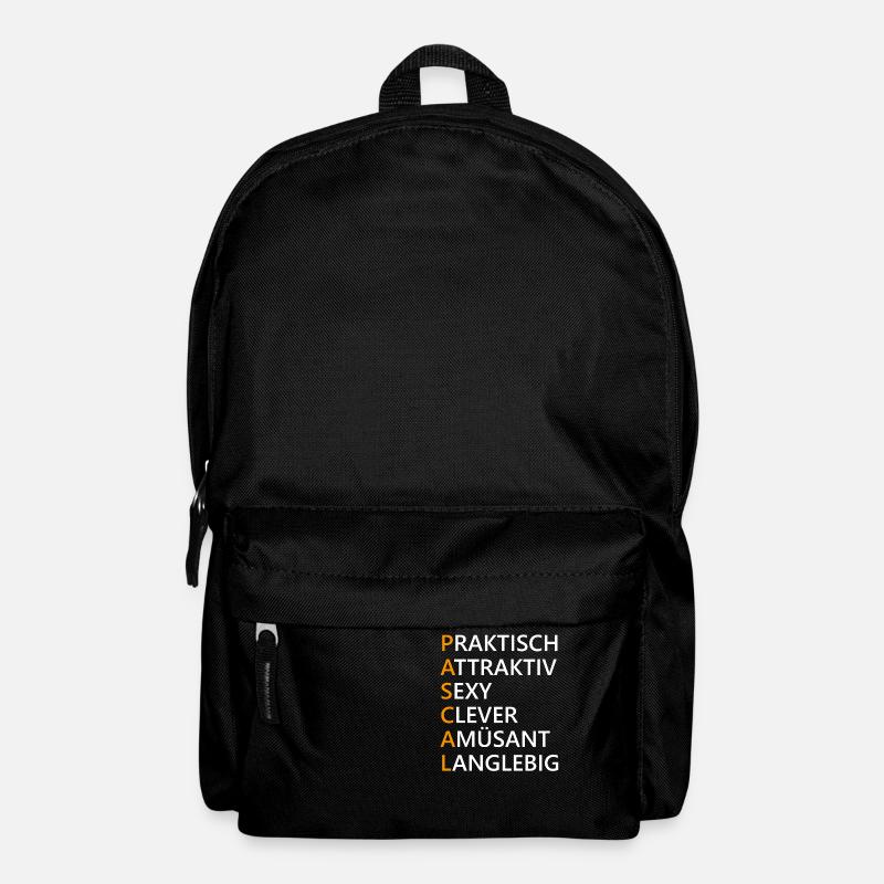 Pascal Name Geschenk - Rucksack - Schwarz