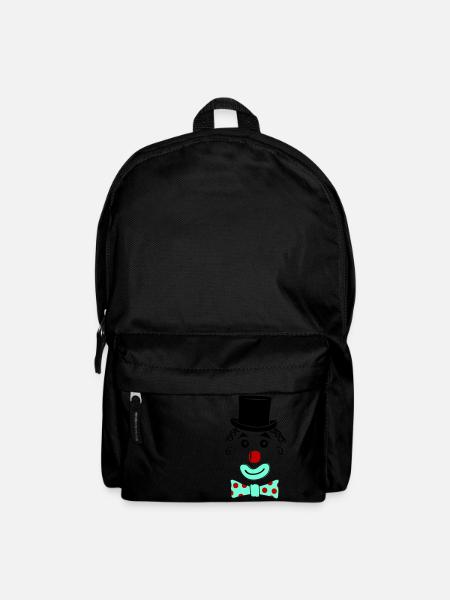 clown smile - Rucksack - Schwarz