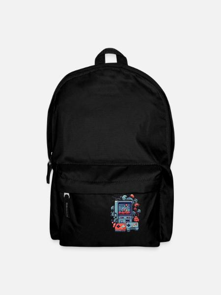 Vintage-Videospiel - Rucksack - Schwarz