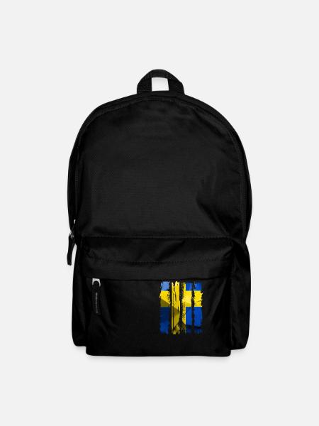 Schweden Schweden Flagge national norden skandinavia - Rucksack - Schwarz