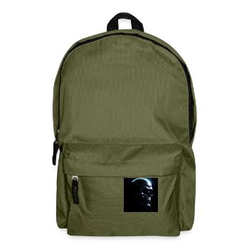 Cyber Skull - Backpack - olive green - Front