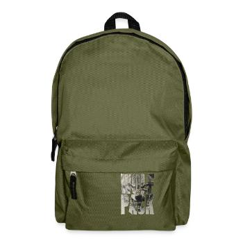 Meute de loups - Sac à dos - vert olive - Devant