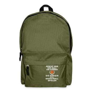 Basketball - Rucksack - Olivgrün - Vorne