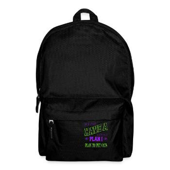 Cat Lover Cool Cats Geek Love Guenon aw - Backpack - black - Front
