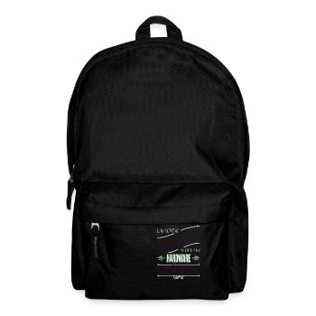 feminism bday feminin geburtstag allefüralle woman - Rucksack - Schwarz - Vorne