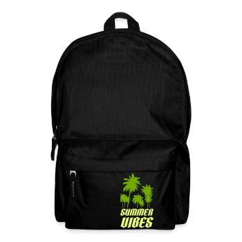summer vibes - Rucksack - Schwarz - Vorne