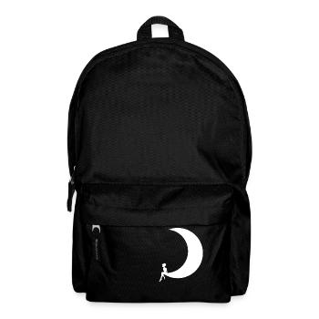 Ma p'tite fée blanche - Sac à dos - noir - Devant