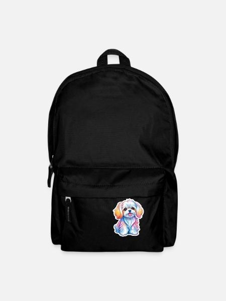 Aquarelles de Malteser - Sac à dos - noir