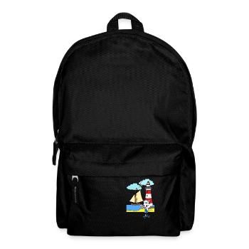 Vacances Chat Mer du Nord Mer Baltique Vacances Enfants Enfant - Sac à dos - noir - Devant