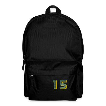 15. 15 YEARS. 15th ANNIVERSARY. 15 YEAR ANNIVERSARY. - Backpack - black - Front