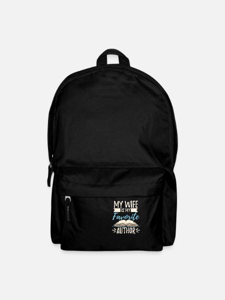 My Wife Is My Favorite Author - Rucksack - Schwarz