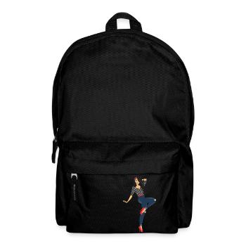 Pinup Girl - Rucksack - Schwarz - Vorne